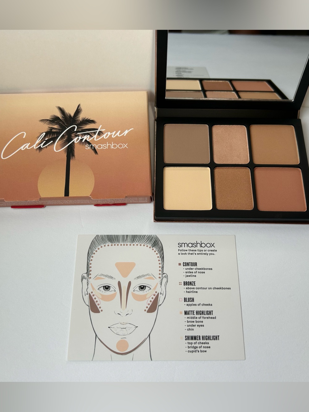 NWT🌷Smashbox Cali Contour Palette in “Light/ Medium”